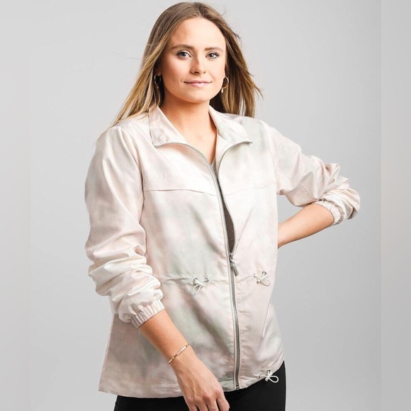 Jou Jou Tie Dye Lightweight Jacket Size Medium - Picture 1 of 7